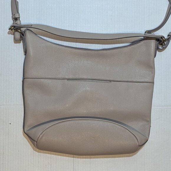 FOSSIL Talulla Hobo Purse Satchel Graystone Bag NEW NWOT - Picture 4 of 10